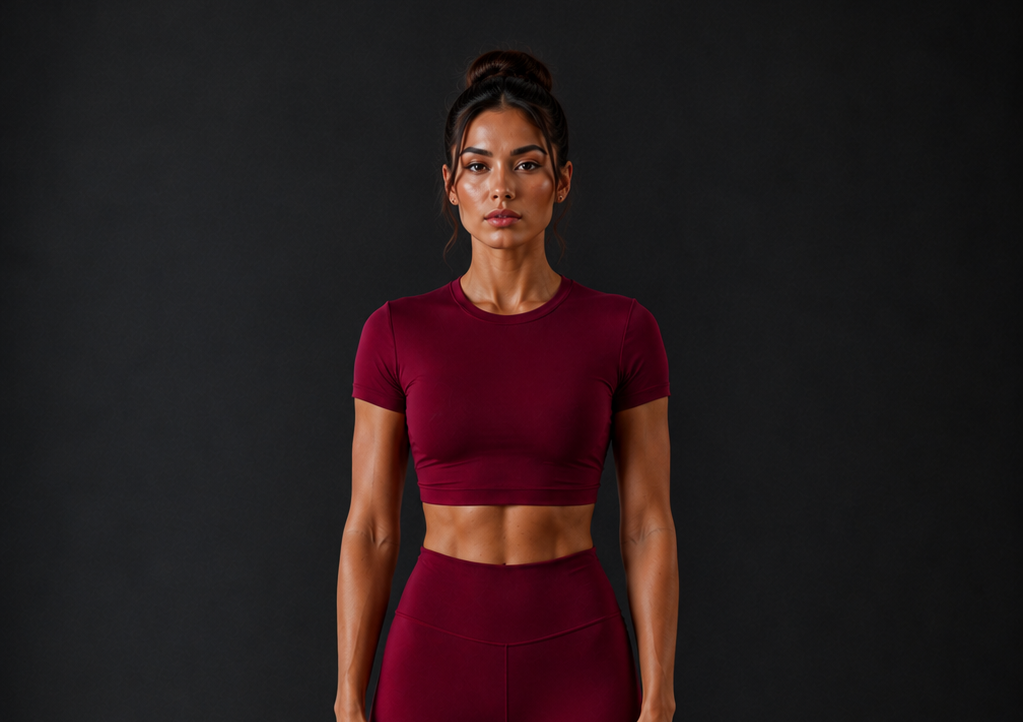 Essentials Range - Basic Short Sleeve crop