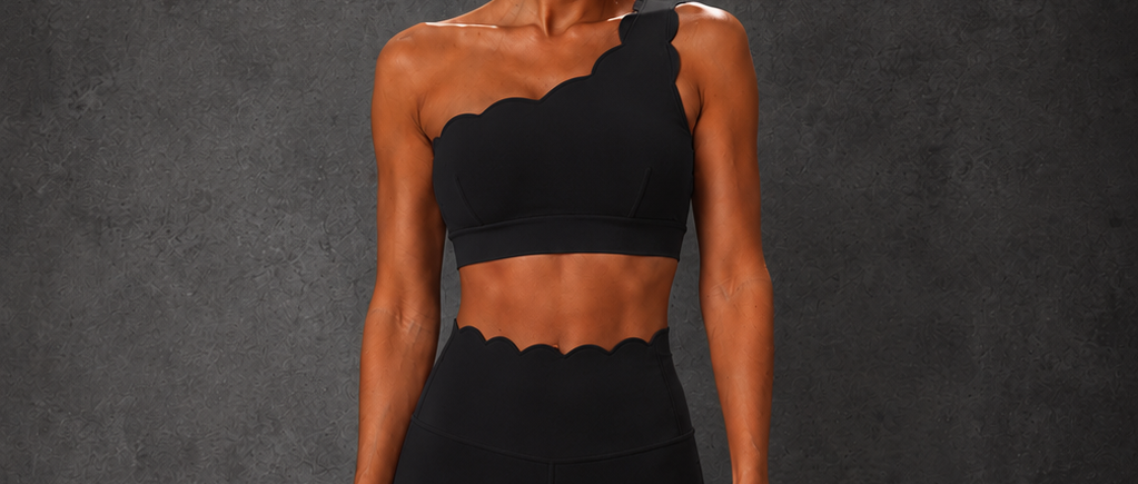 Halo Collection - Asymmetrical Bra Top
