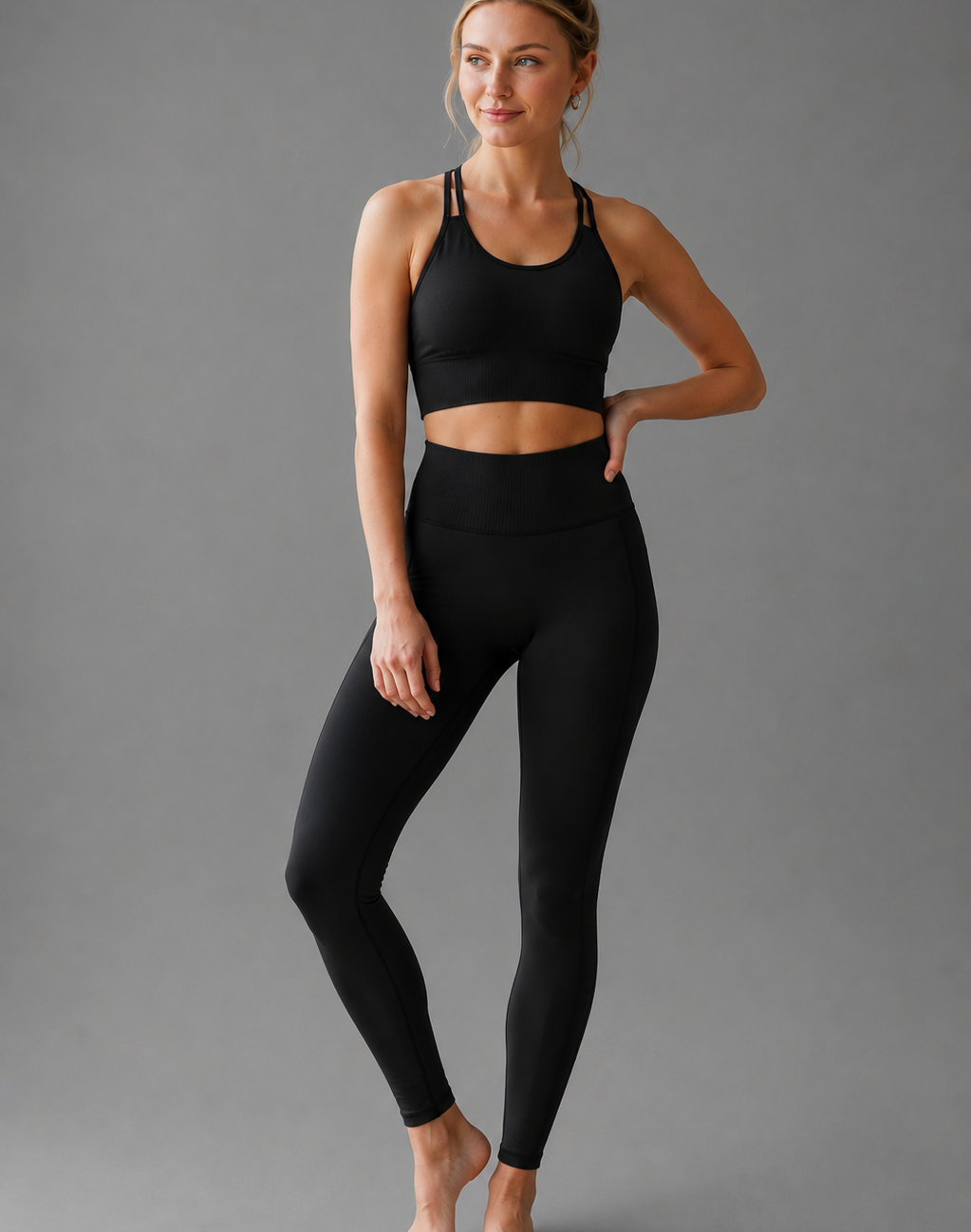 Sculpt Collection - High-Waisted Ruched Leggings