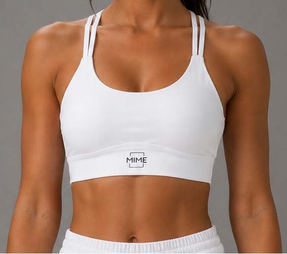 Run Apparel - Cross Strap Padded Bra Top