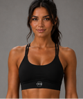 Run Apparel - Cross Strap Padded Bra Top