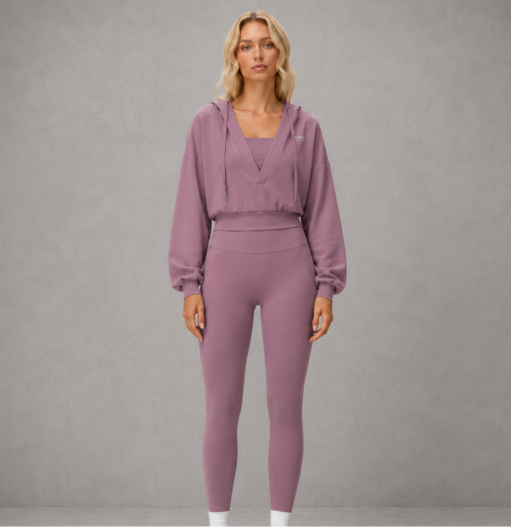 Relaxed Collection - V-neck Hoody