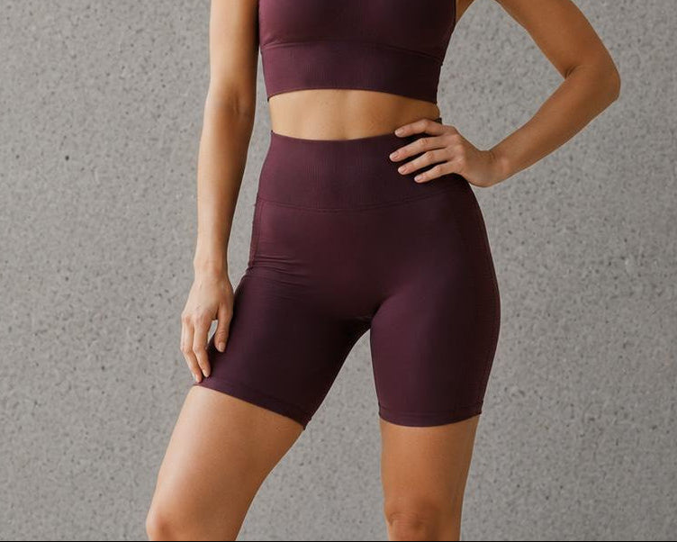 Sculpt Collection - High-Waisted Ruched Shorts
