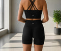 Sculpt Collection - High-Waisted Ruched Shorts