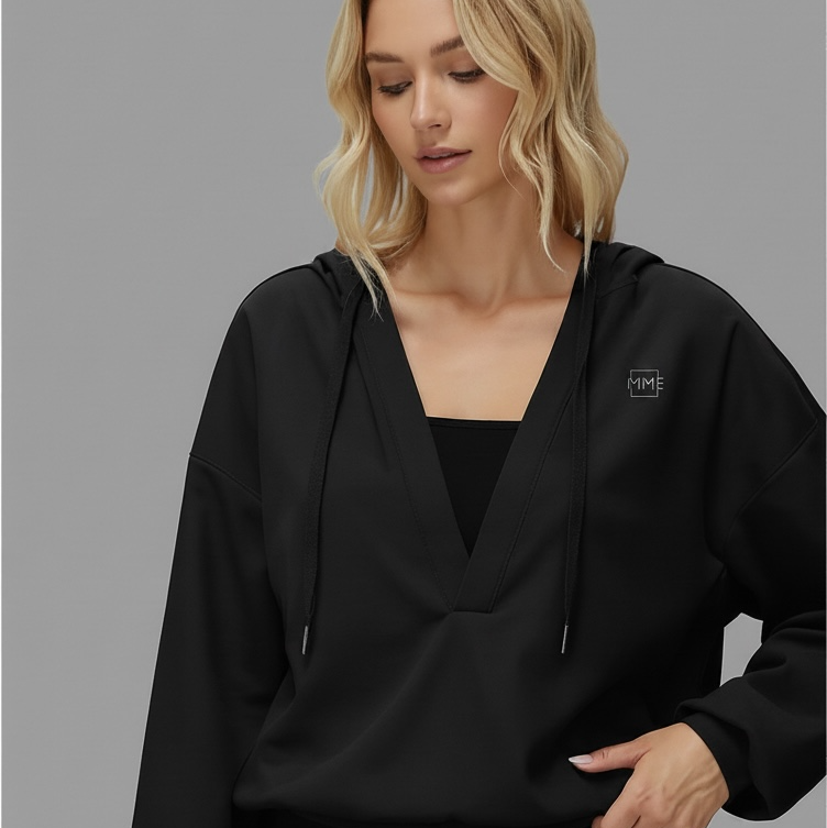 Relaxed Collection - V-neck Hoody